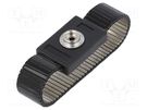 Wristband; ESD; Features: wristband is easily adjusted to wrist ELME