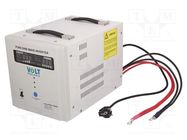 Converter: DC/AC; 1.05kW; Uout: 230VAC; Out: AC sockets 230V; 12V VOLT POLSKA