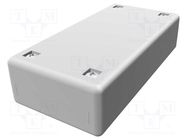 Enclosure: multipurpose; X: 50mm; Y: 100mm; Z: 25mm; MB; polystyrene HAMMOND