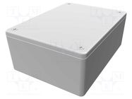 Enclosure: multipurpose; X: 82mm; Y: 110mm; Z: 44mm; 1591XX; ABS; grey HAMMOND