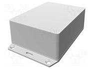 Enclosure: multipurpose; X: 82mm; Y: 110mm; Z: 44mm; 1591XX; ABS; grey HAMMOND