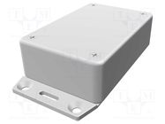 Enclosure: multipurpose; X: 56mm; Y: 86mm; Z: 27mm; 1591; ABS; grey HAMMOND