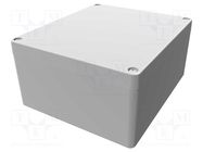 Enclosure: multipurpose; X: 200mm; Y: 230mm; Z: 112mm; 1590Z; natural HAMMOND