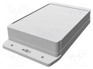 Enclosure: multipurpose; X: 120mm; Y: 180mm; Z: 37mm; 1555; grey HAMMOND