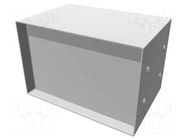 Enclosure: with panel; vented; 1458; X: 152mm; Y: 102mm; Z: 102mm HAMMOND