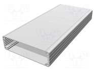 Enclosure: with panel; 1455; X: 103mm; Y: 220mm; Z: 30mm; aluminium HAMMOND