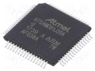 IC: ARM microcontroller; TQFP64; 1.71÷3.6VDC; ATSAMD5; in-tray MICROCHIP TECHNOLOGY