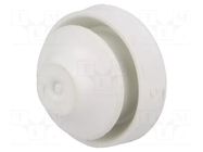 Grommet; EPDM; light grey; Panel thick: 2÷5mm; Øcable: 4÷7mm FIBOX