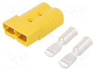 Connector: wire-wire; plug; SB® 350; hermaphrodite; PIN: 2; crimped ANDERSON POWER PRODUCTS