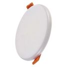 LED panel VIXXO 125 mm, round, built-in, white, 10 W neutral white, EMOS