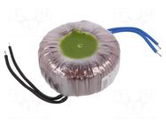 Transformer: toroidal; 150VA; 230VAC; 24V; 6.25A; Leads: cables BREVE TUFVASSONS