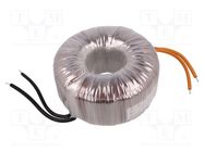 Transformer: toroidal; 600VA; 230VAC; 230V; 2.6A; Leads: cables BREVE TUFVASSONS