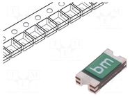 Fuse: PTC polymer; 500mA; Imax: 100A; SMD; 0ZCJ; 1206 BEL FUSE