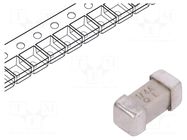 Fuse: fuse; 250mA; 125VAC; 125VDC; quick blow; ceramic; SMD; 0679L BEL FUSE