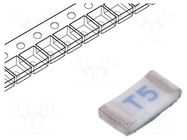 Fuse: fuse; time-lag; 5A; 63VAC; 63VDC; SMD; ceramic; C1T; 1206 BEL FUSE