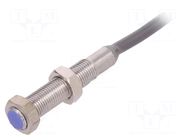 Sensor: inductive; OUT: NPN / NO; 0÷1mm; 10÷30VDC; M5; 2m; IP67 SELS