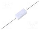 Resistor: wire-wound; cement; THT; 22Ω; 5W; ±5%; 10x9x22mm ROYAL OHM