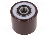 Pallet roller; Ø: 80mm; W: 70mm; 500kg; polyurethane; Bearing: ball COLSON