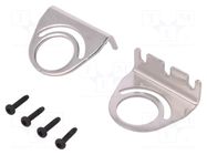 Holder; Application: for lamps; 90°; 2pcs. WALDMANN