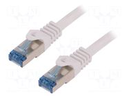 Patch cord; S/FTP; Cat: 6a; RJ45 plug,both sides; stranded; Cu LOGILINK