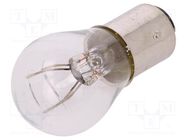 Filament lamp: automotive; BAY15D; transparent; 12V; 21/5W; LLB LUCAS