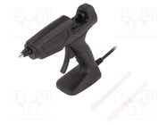 Hot melt glue gun; Ø: 7mm; 30W; Plug: EU; 230VAC; Len: 1.8m 