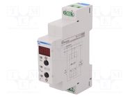 Voltage monitoring relay; 230VAC; for DIN rail mounting; RN 