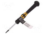 Screwdriver; precision; Torx®; TX06; ESD; Blade length: 40mm WERA