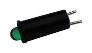 PANEL INDICATOR, 7.37MM, GREEN, 120VAC