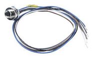 CABLE ASSY, 5P M12 RCPT-FREE END, 19.7"