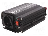 Converter: DC/AC; 500W; Uout: 230VAC; 10.5÷15.5VDC; 180x105x69mm VOLT POLSKA