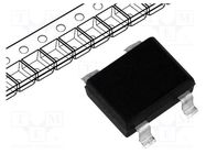 Bridge rectifier: single-phase; 1kV; If: 1A; Ifsm: 45A; SO-DIL; SMT DIOTEC SEMICONDUCTOR
