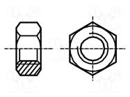 Nut; hexagonal; M1,2; 0.25; steel; Plating: zinc; H: 1mm; 3mm; BN 109 BOSSARD