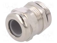 Cable gland; PG16; IP68; brass HUMMEL