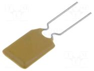 Fuse: PTC polymer; 1.85A; THT; Ø0.51x7.6mm ECE