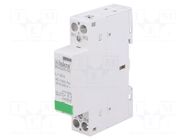 Contactor: 2-pole installation; 25A; 230VAC; NC x2 ISKRA