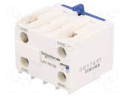 Auxiliary contacts; Leads: screw terminals; front; TeSys K SCHNEIDER ELECTRIC