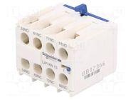 Auxiliary contacts; Leads: screw terminals; front; TeSys K SCHNEIDER ELECTRIC