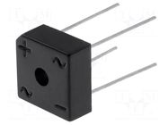 Bridge rectifier: single-phase; Urmax: 100V; If: 10A; Ifsm: 180A YANGJIE TECHNOLOGY