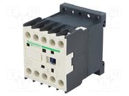Contactor: 3-pole; NO x3; Auxiliary contacts: NO; 24VDC; 12A; 690V SCHNEIDER ELECTRIC