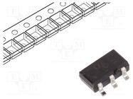 IC: digital; buffer,non-inverting; Ch: 2; CMOS; SMD; TSOP6; 2÷6VDC NEXPERIA