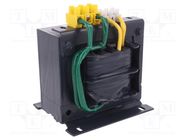 Transformer: mains; 500VA; 400VAC; 24V; Leads: terminal block; IP00 BREVE TUFVASSONS