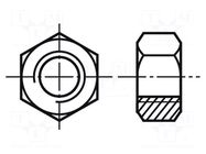 Nut; hexagonal; M3; 0.5; polyamide; H: 2.4mm; 5.5mm; DIN 555 BOSSARD