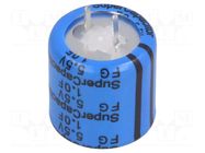 Supercapacitor; THT; 1F; 5.5VDC; -20÷80%; Body dim: Ø16.5x19mm KEMET