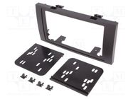 Radio frame; Ford; 2 DIN; anthracite 4CARMEDIA