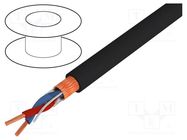 Wire: loudspeaker cable; HELUSOUND®; 2x0.22mm2; stranded; Cu; PE HELUKABEL