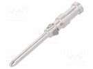 Contact; male; 1.6mm; silver plated; 0.75mm2; 18AWG; bulk; crimped MOLEX