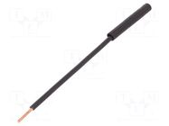 Adapter; black; 32A; Overall len: 130mm; Socket size: 4mm; 1kV STÄUBLI