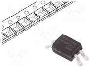 Optocoupler; SMD; Ch: 1; OUT: transistor; Uinsul: 5.3kV; Uce: 70V VISHAY