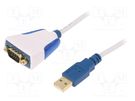 Module: cable integrated; RS232,USB; lead; D-Sub 9pin,USB A FTDI